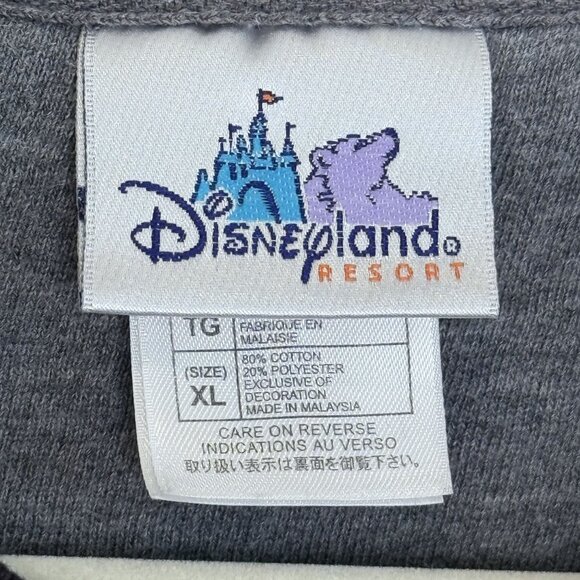 Disneyland Resort Grey "Pump Up The Grump" Grumpy Sweatshirt, XL - Picture 8 of 8